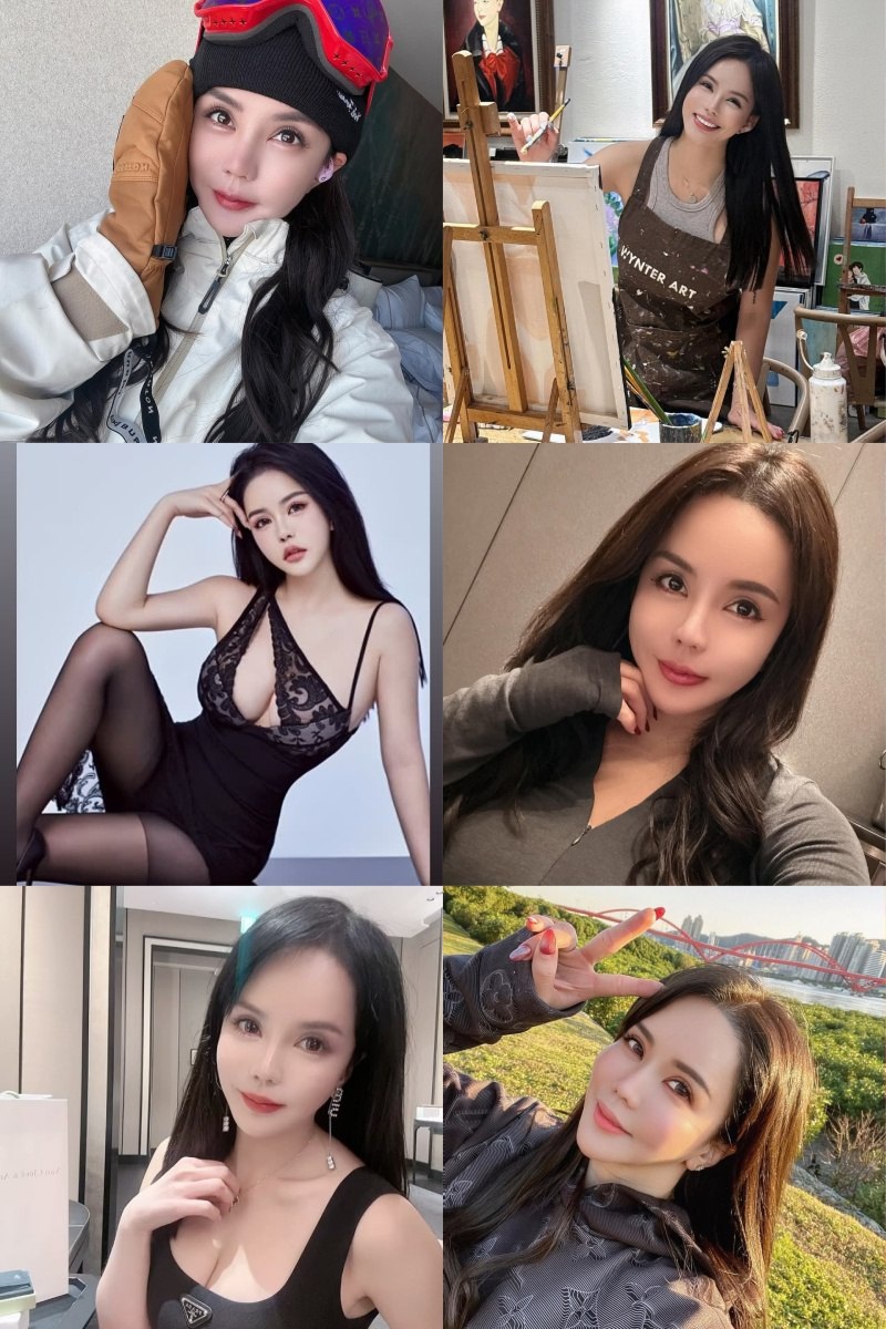 XH384 图片4145张 视频642个 台湾 生活日常 少妇 宝妈 高尔夫 滑雪 自拍多 生活场景丰富 旅游 风景  