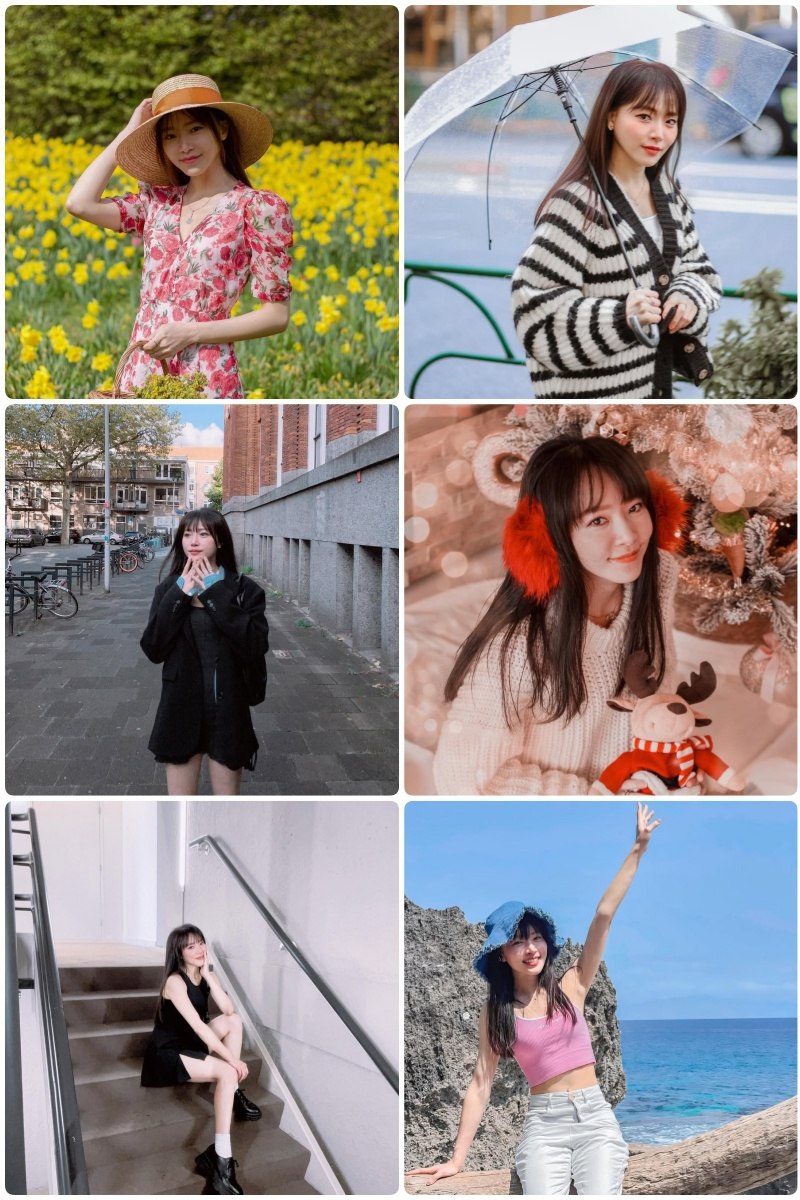 VX179 图片1367张 视频97个 台湾 气质美女 生活场景丰富 旅游 时尚会穿搭 风景 以旅游为主 美食 粉丝7000+     曝光度低