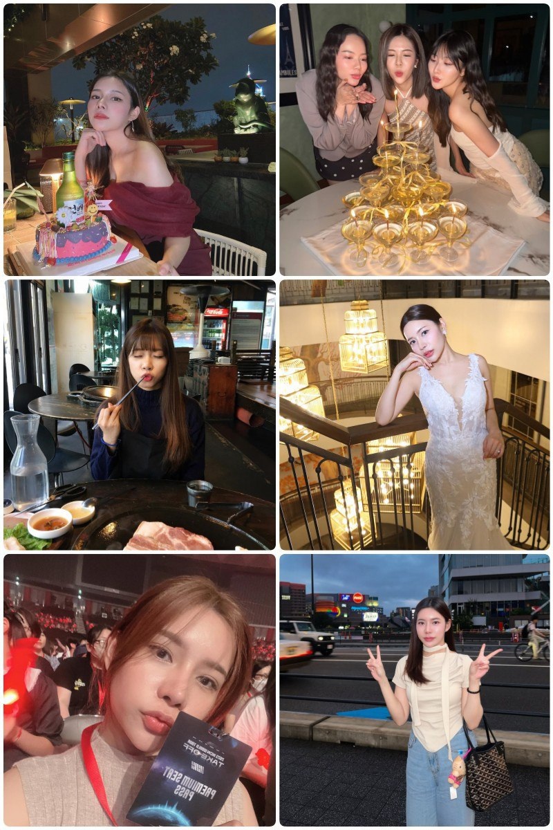 VX185 图片2121张 视频109个 韩国 生活场景丰富 自拍多 旅游 性感照 风景 生日照 闺蜜照 婚纱照 看演唱会 美食 粉丝2000+     曝光度低